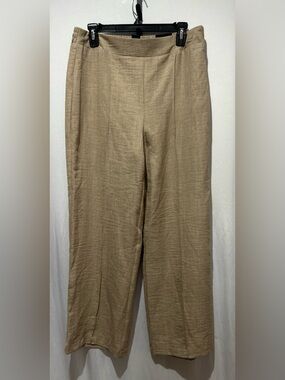 Soho Apparel LTD. Women’ s Tan Wide Leg Pants - Size L/P